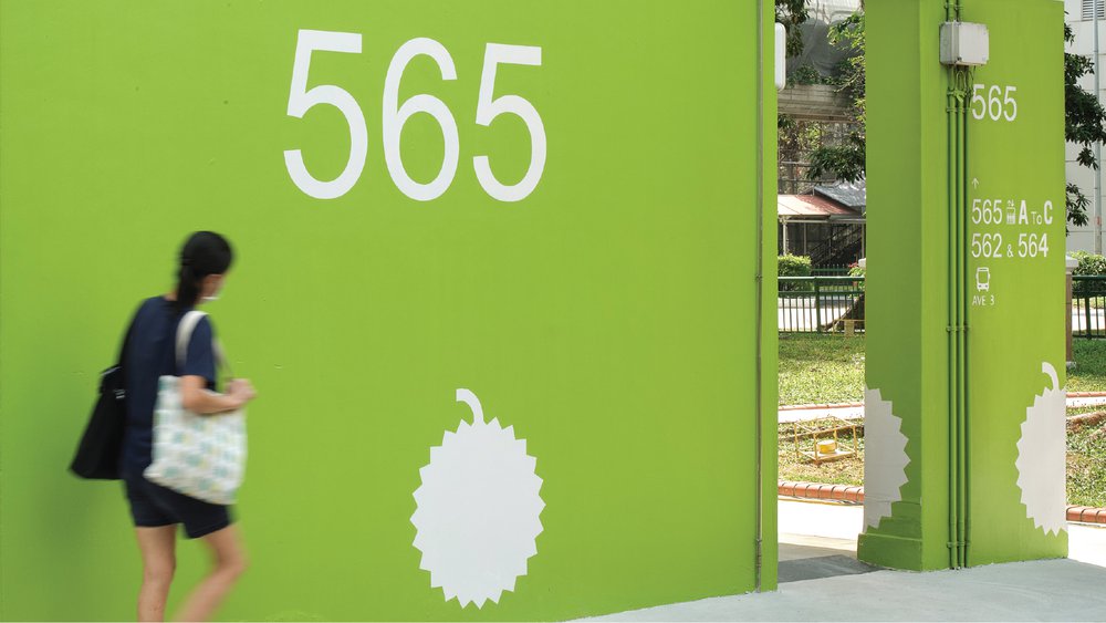 Image of Ang Mo Kio Avenue 10 Dementia Friendly Wayfinding System, A dementia-friendly wayfinding system was developed to support ageing in place across residential blocks at Ang Mo Kio Ave 10., Singapore