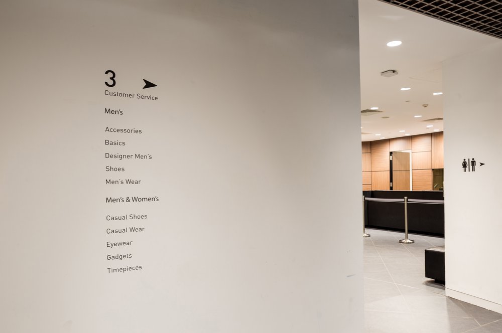 Image of Branded Spaces, Our wayfinding strategies and solutions enable successful place-making experiences. They reflect an understanding of diverse user needs., Singapore