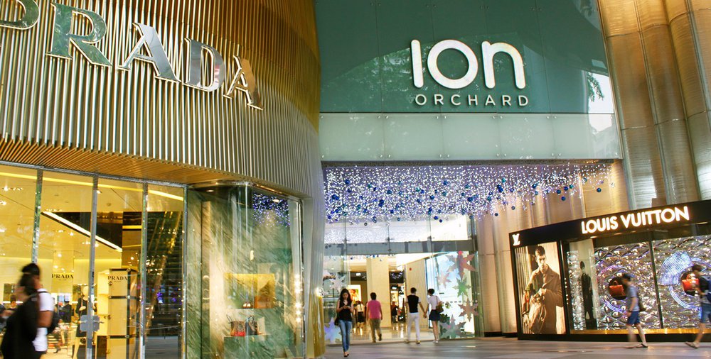 Image of ION Orchard, Wayfinding system for the World Gold Winner of FIABCI World Prix d’Excellence Awards and Best Shopping Centre at MIPIM Awards, Singapore