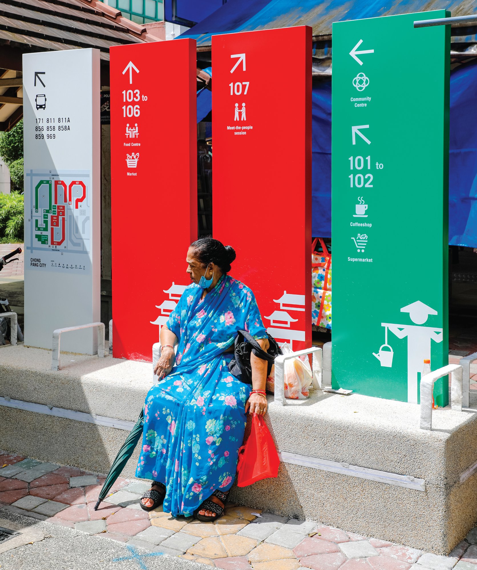 Image of Khatib Central / Chong Pang City Dementia-Friendly Wayfinding System