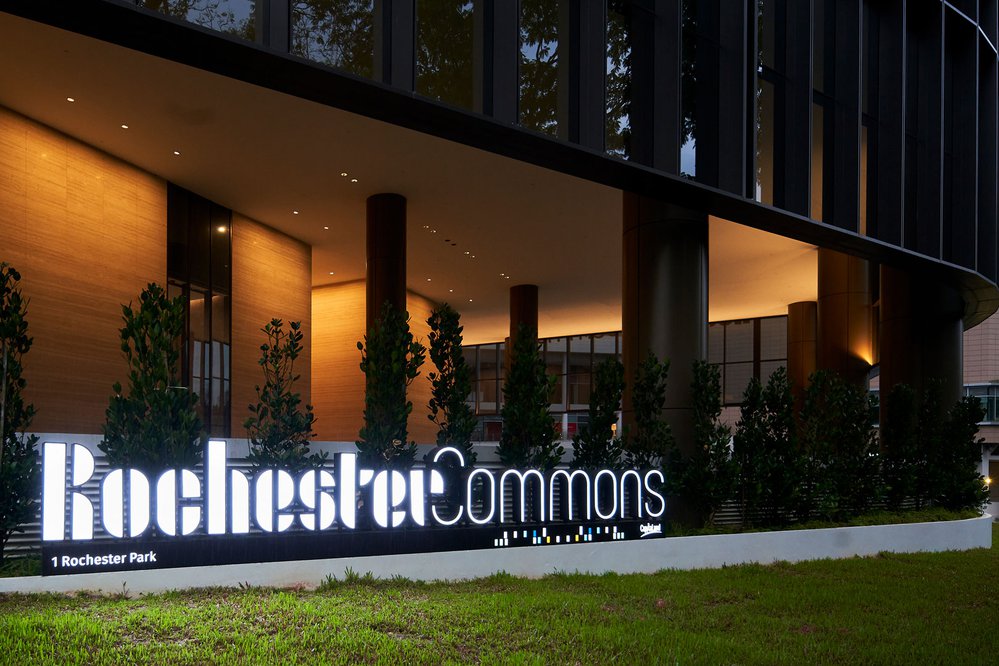Image of Rochester Commons, The IMMORTAL team was engaged to devise a wayfinding and signage strategy for Rochester Commons, to create seamless connectivity between buildings and amenities., Singapore